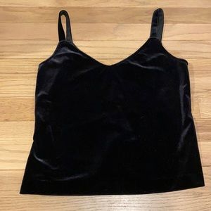 Velvet tank top